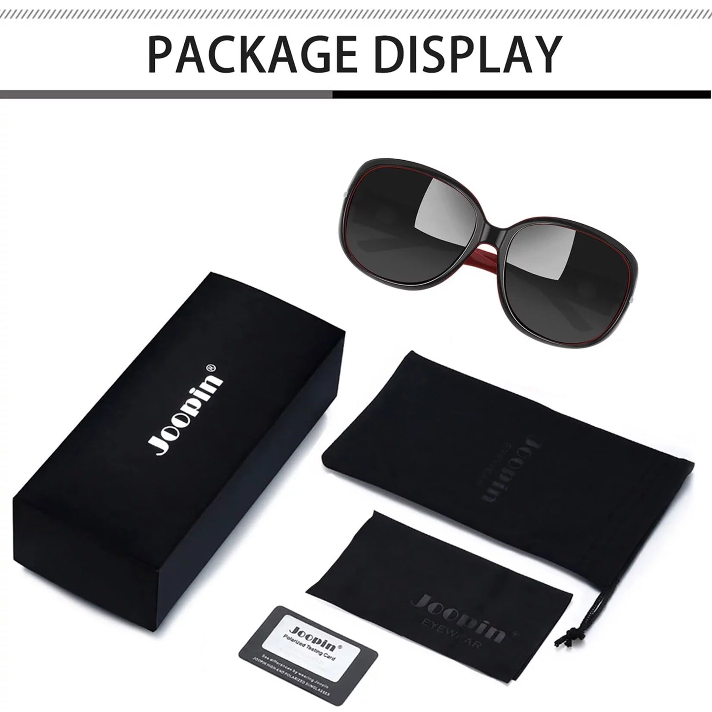 Zentora "Solar Muse" Oversized Polarized Sunglasses