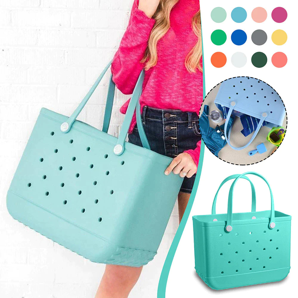 Zentora WaveTote™ – Large Waterproof EVA Beach Bag