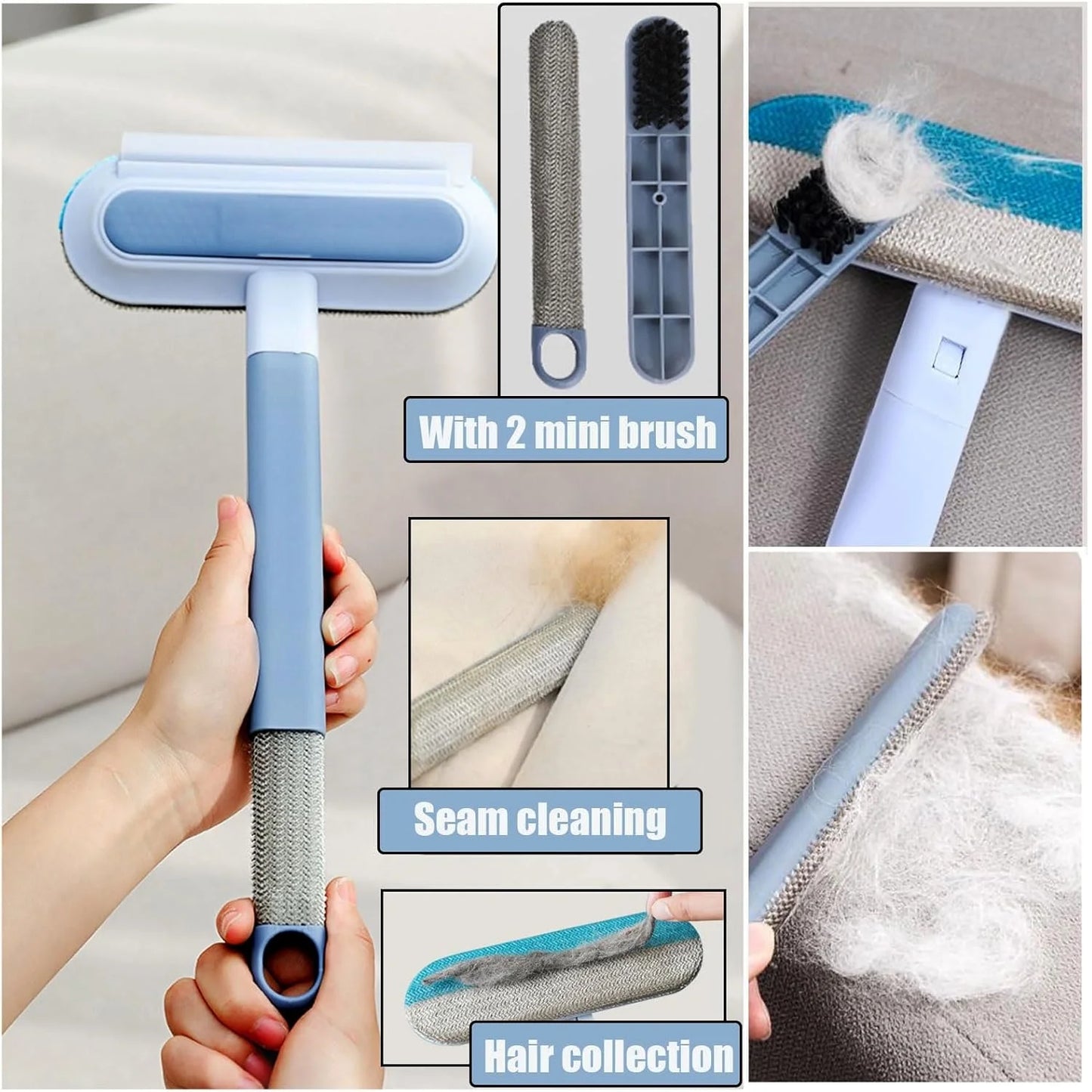 FurSwipe™ – Reusable Pet Hair Roller