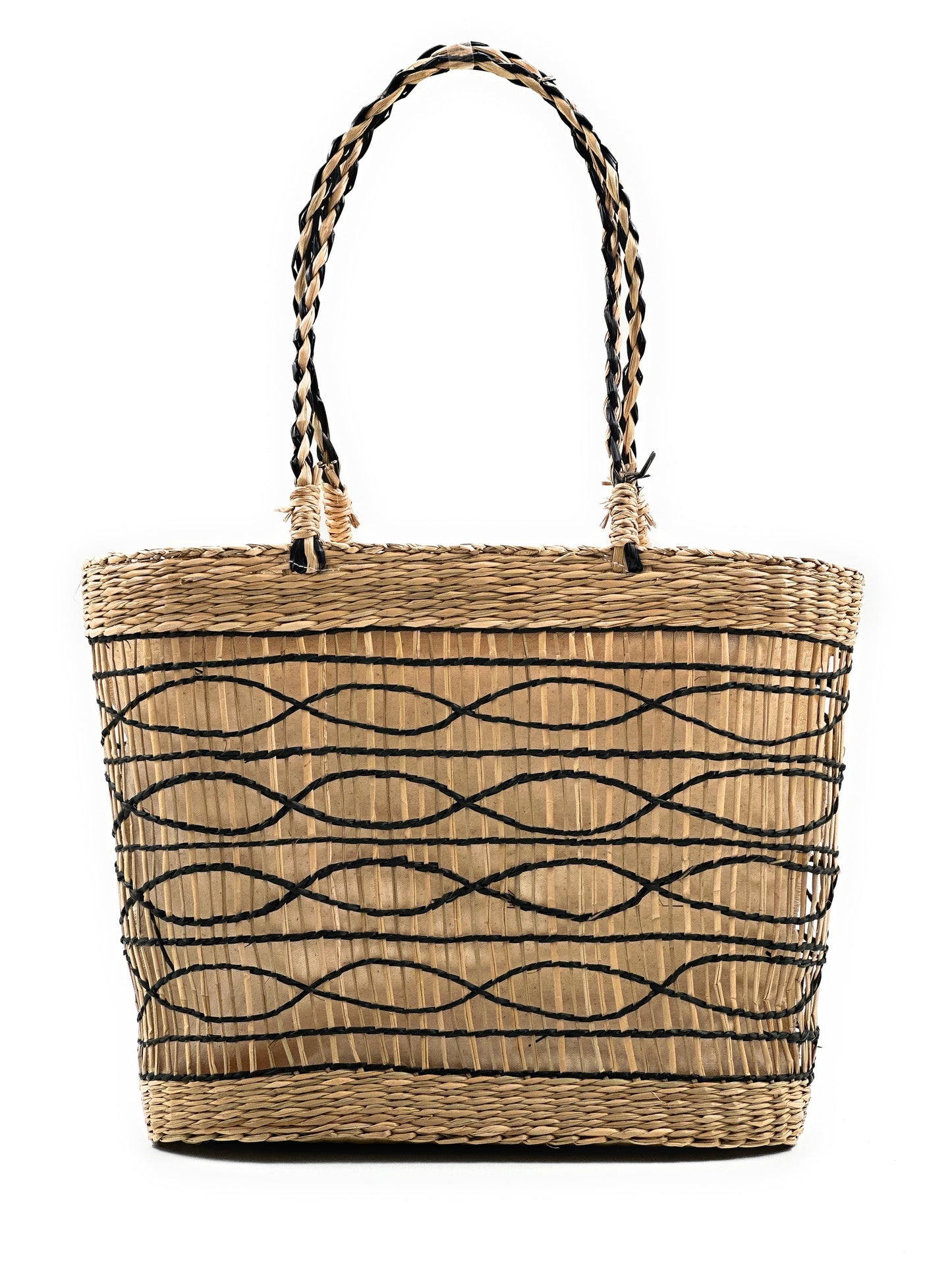 Zentora "SunLoom" Woven Summer Tote β Handwoven Boho Elegance