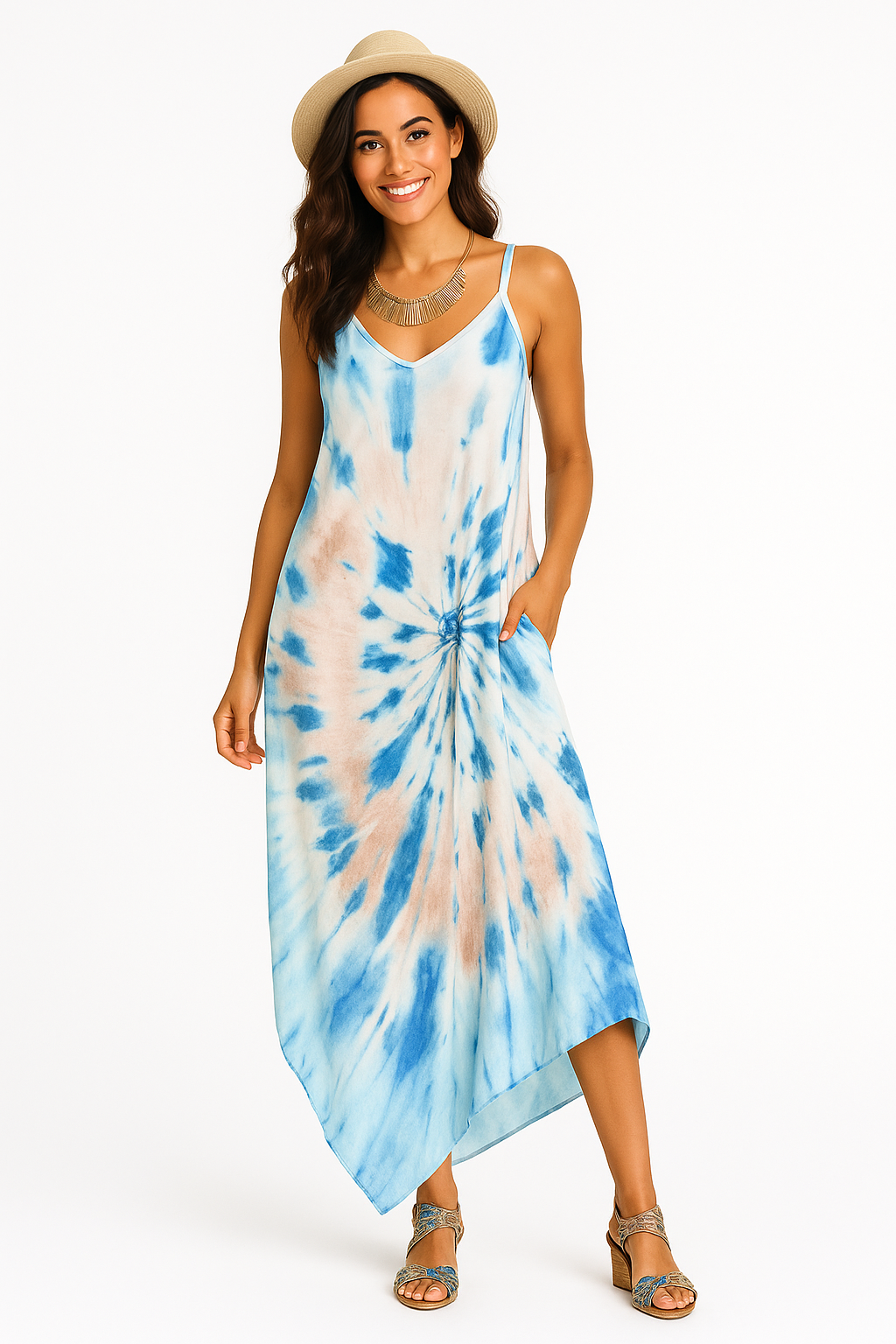 Summer Breeze Boho Maxi Dress™ – Flowy, Floral, and Effortlessly Chic