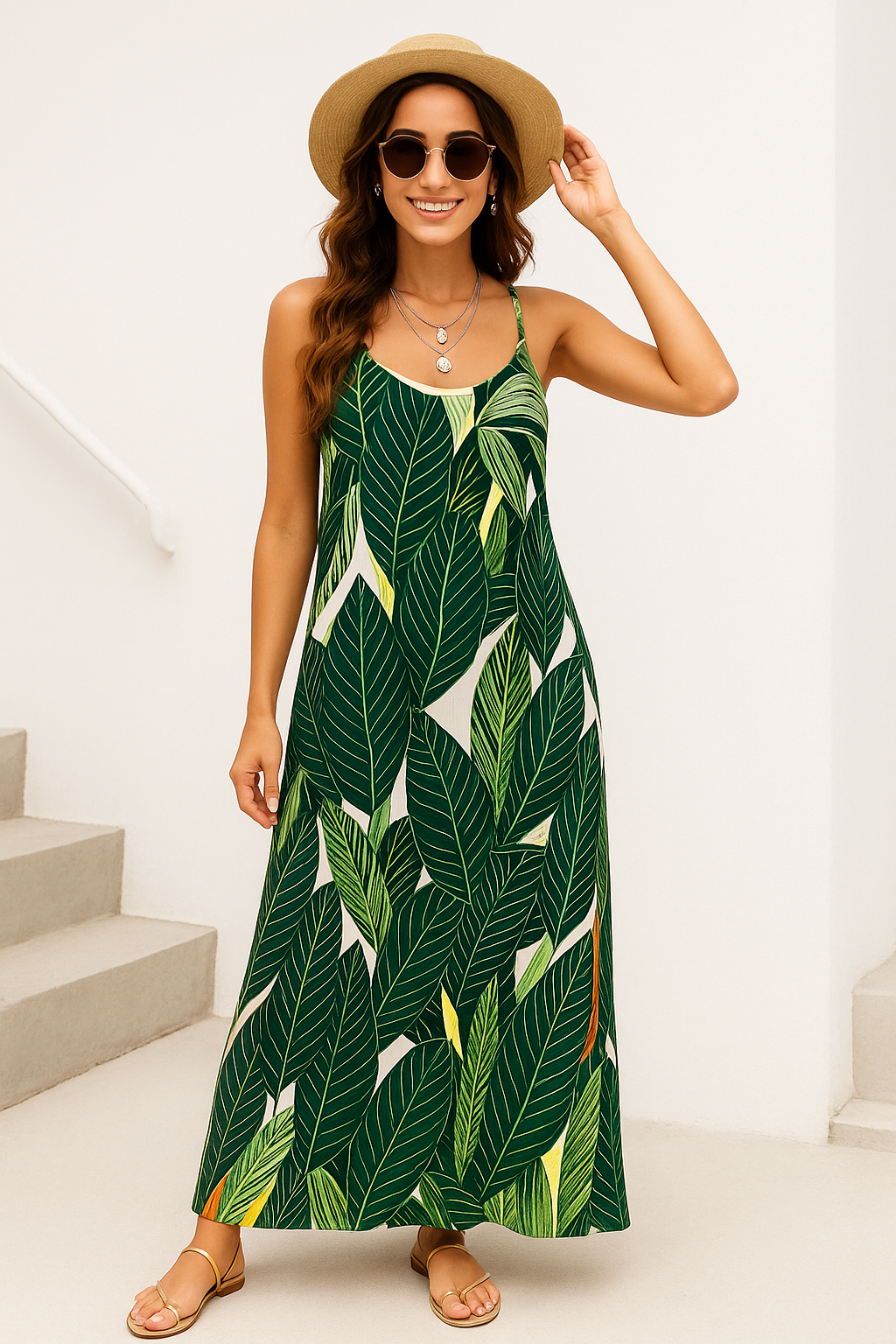 Summer Breeze Boho Maxi Dress™ – Flowy, Floral, and Effortlessly Chic