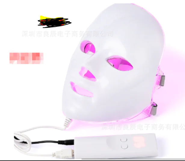 š Zentora⢠LumiGlow ā 7-Color LED Facial Mask