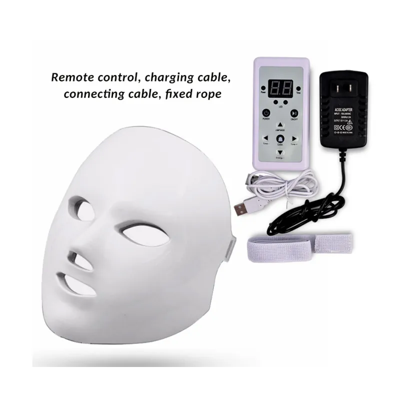 š Zentora⢠LumiGlow ā 7-Color LED Facial Mask