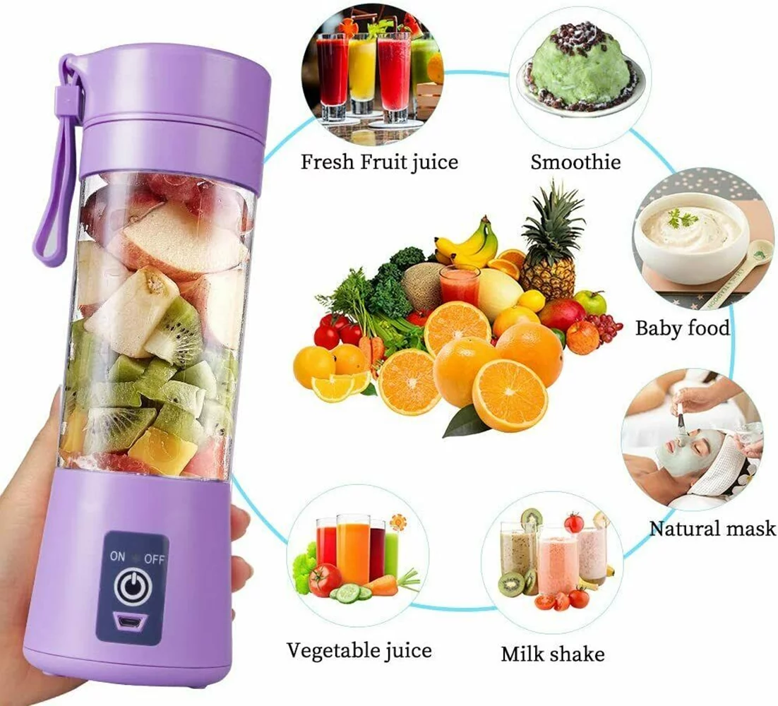 BlendBuddy™ – Portable USB Smoothie Blender
