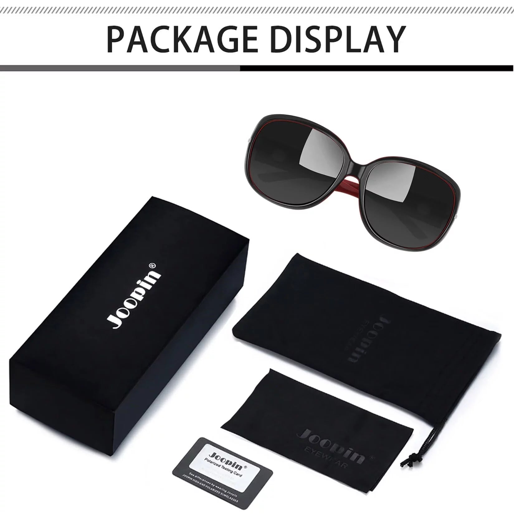 Zentora "Solar Muse" Oversized Polarized Sunglasses