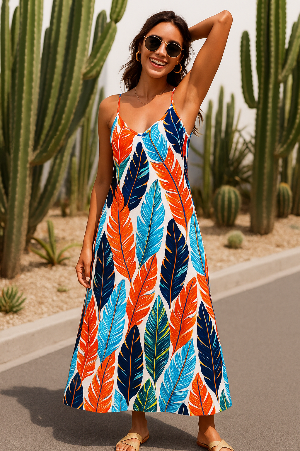 Summer Breeze Boho Maxi Dress™ – Flowy, Floral, and Effortlessly Chic