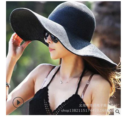 Zentora SoleilHat™ – Wide-Brim Straw Sun Hat